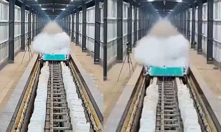 ವೇಗದ ರೈಲು: 2 ಸೆಕೆಂಡ್‌ನಲ್ಲಿ ಗಂಟೆಗೆ 700 ಕಿ.ಮೀ. ವೇಗ... ಚೀನಾ ಹೊಸ ಸಾಧನೆ