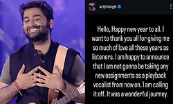 'I am calling it off': Arijit Singh retires from playback singing