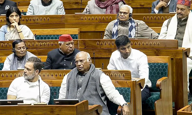 Oppn protests G RAM G during Prez Murmu address; govt condemns, demands apology