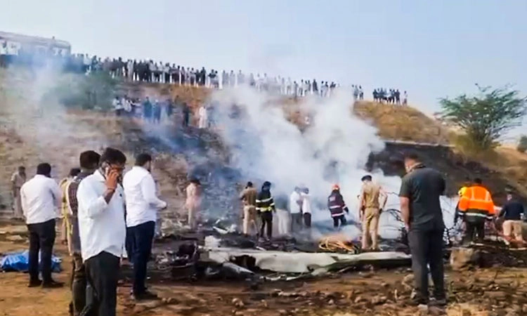 Ajit Pawar; ವಿಮಾನಕ್ಕೆ ಬೆಂಕಿ,ಪತನದ ನಂತರ ಹಲವು ಬಾರಿ ಸ್ಫೋ*ಟ...!: ಪ್ರತ್ಯಕ್ಷದರ್ಶಿ