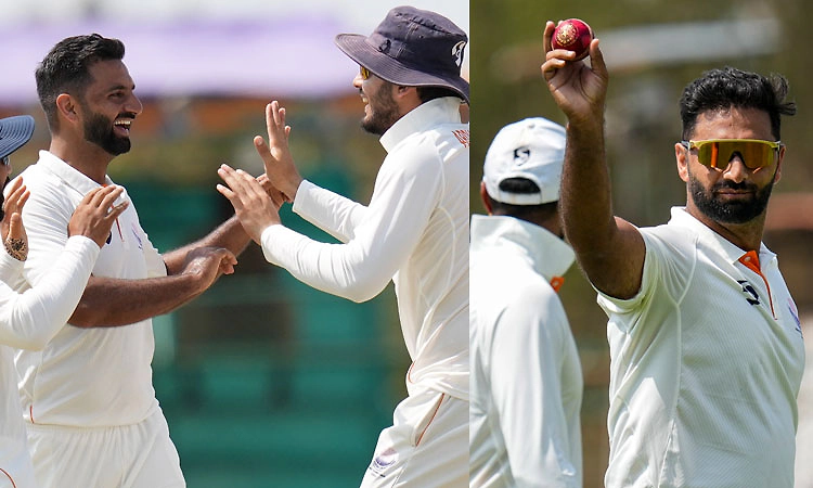 Ranji Trophy: ಆಖಿಬ್ ನಬಿ ದಾರ್ ಏಳನೇ 5 ಪ್ಲಸ್ ವಿಕೆಟ್ ಸಾಧನೆ