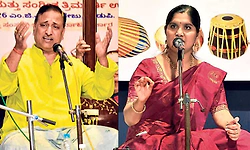 ಸಂಗೀತ  ತ್ರಿಮೂರ್ತಿ ಉತ್ಸವದಲ್ಲಿ  ದಿಗ್ಗಜ ಕಲಾವಿದರ ಗಾನ ಸುಧೆ