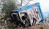 Five killed, 30 injured as tourist bus overturns in Odisha’s Nayagarh