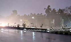 Kaup ತಾಲೂಕಿನ ವಿವಿಧೆಡೆ ಗುಡುಗು ಸಹಿತ ಭಾರೀ ಮಳೆ