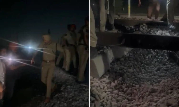 Punjab: Blast damages railway track near Patiala; probe on
