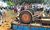 Two killed, one injured in tractor-bike collision near Harapanahalli