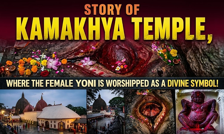Story of Kamakhya Temple, where the female yoni is worshipped as a divine symbol!
