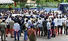 Siddaramaiah supporters protest his decision to step down; emotional scenes outside residence
