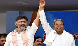 DK New CM: ಮುಂದಿನ ಮುಖ್ಯಮಂತ್ರಿ ಡಿಕೆ ಶಿವಕುಮಾರ್‌, ಎಲ್ಲರೂ ಸಹಕಾರ ಕೊಡಿ: ಸಿದ್ದರಾಮಯ್ಯ