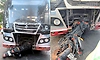Shivamogga: ಬಸ್ಸು - ಬೈಕ್‌ ನಡುವೆ ಭೀಕರ ಅಪಘಾತ: ಓರ್ವ ಸ್ಥಳದಲ್ಲೇ ಸಾವು, ಮತ್ತೋರ್ವ ಗಂಭೀರ