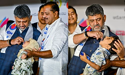Karnataka CM appeals to people to ensure 100 pc coverage of pulse polio vaccination