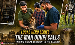 Local hero series: The man Udupi calls when a cobra turns up in the kitchen