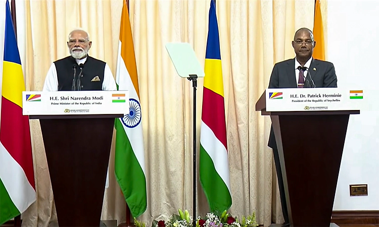 India, Seychelles unveil 19 outcomes spanning defence, digital payments, space, health