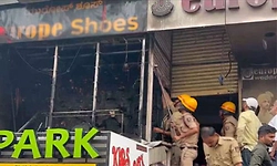 Fire breaks out at shoe store in Mangaluru's Hampankatta, no casualties