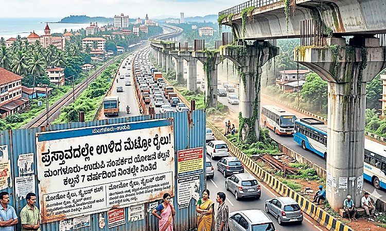 Mangaluru: ಪ್ರಸ್ತಾವನೆಯಲ್ಲೇ ಉಳಿದ ಮೆಟ್ರೋ ರೈಲು!