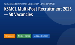 Recruitment: ಕರ್ನಾಟಕ ರಾಜ್ಯ ಖನಿಜ ನಿಗಮ-ವಿವಿಧ ಹುದ್ದೆಗಳಿಗೆ ಅರ್ಜಿ ಆಹ್ವಾನ