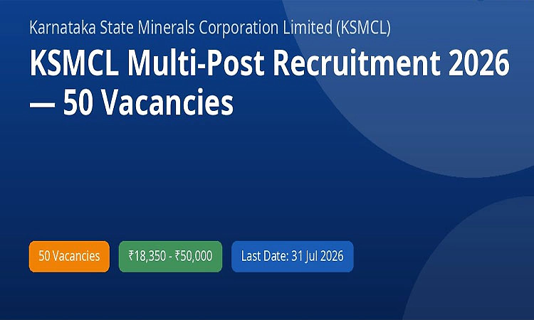 Recruitment: ಕರ್ನಾಟಕ ರಾಜ್ಯ ಖನಿಜ ನಿಗಮ-ವಿವಿಧ ಹುದ್ದೆಗಳಿಗೆ ಅರ್ಜಿ ಆಹ್ವಾನ