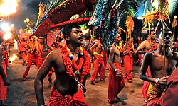 ಶ್ರೀಲಂಕಾ: ಬಿಗಿ ಭದ್ರತೆ ನಡುವೆ ಹಿಂದೂಗಳ ಉತ್ಸವ ಆಚರಣೆ