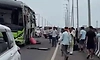 Five killed, 12 injured after sleeper bus crashes into safety wall of bridge in MP's Rajgarh