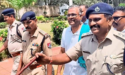 Kodihalli Chandrashekhar arrested in rail blockade case, sent to judicial custody
