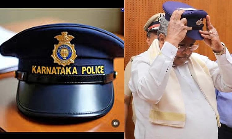 Karnataka police bid goodbye to old slouch hats, new navy-blue caps introduced