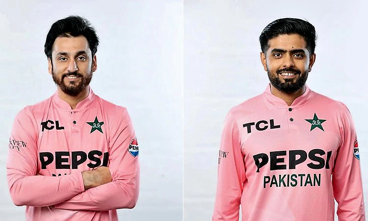 Pakistan: ಗುಲಾಲಿ ಜೆರ್ಸಿಯಲ್ಲಿ ಪಾಕಿಸ್ಥಾನಿ ಕ್ರಿಕೆಟಿಗರು!