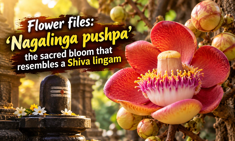 Flower files: 'Nagalinga pushpa' the sacred bloom that resembles a Shiva lingam