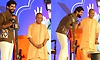 ಹಾಸ್ಯನಟ ಹರ್ಷ ಗುಜ್ರಾಲ್ ಬಾಳೆಹಣ್ಣು ಮಾರಾಟಗಾರನ ಜೋಕ್‌ಗೆ ನಕ್ಕ ಸಿಎಂ ಯೋಗಿ: Video Viral 