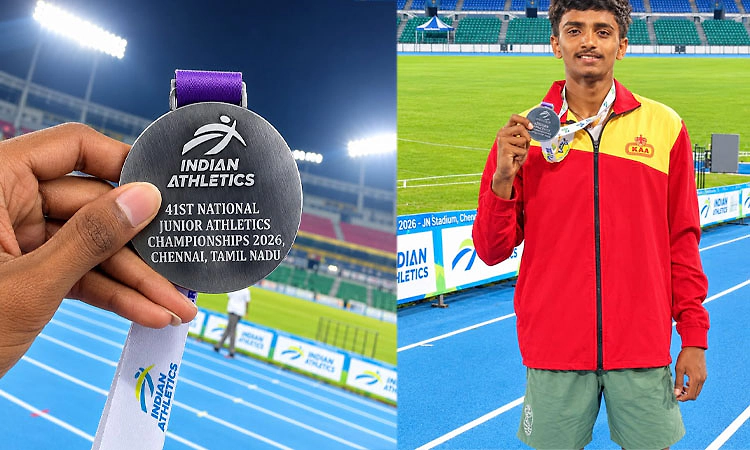 ರಾಷ್ಟ್ರಮಟ್ಟದಲ್ಲಿ ರಿಪ್ಪನ್‌ಪೇಟೆ ಆಯುಷ್ ಸಾಧನೆ: ರಿಲೇಯಲ್ಲಿ ಚಿನ್ನ, 200 ಮೀ.ನಲ್ಲಿ ಬೆಳ್ಳಿ