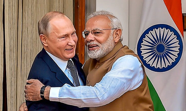 ಡಿ.4-5ರಂದು ಭಾರತಕ್ಕೆ ರಷ್ಯಾದ ಅಧ್ಯಕ್ಷ ವ್ಲಾಡಿಮಿರ್ ಪುಟಿನ್ ಭೇಟಿ