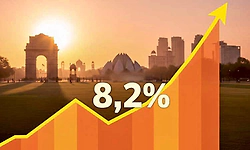 GDP: ದೇಶದ ಜಿಡಿಪಿ ಶೇ.8.2ಕ್ಕೇರಿಕೆ: 6 ತ್ರೈಮಾಸಿಕಗಳಲ್ಲೇ ಗರಿಷ್ಠ