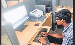 ಮೊದಲ ಬಾರಿಗೆ ದ್ವಿತೀಯ ಪಿಯು ಅಂಧ ವಿದ್ಯಾರ್ಥಿಗಳಿಗೆ ಕಂಪ್ಯೂಟರ್‌ನಲ್ಲಿ ಪರೀಕ್ಷೆ!
