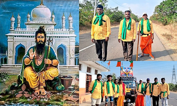 ಸೇಡಂ ಟು ತಿಂಥಣಿ ಪಾದಯಾತ್ರೆ: ತಿಂಥಣಿ ಮೌನೇಶ್ವರ ಜಾತ್ರೆಗೆ ಪ್ರಥಮ ಪಾದಯಾತ್ರೆ