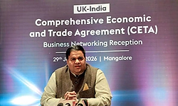 ಭಾರತ-ಇಂಗ್ಲಂಡ್‌ ವಾಣಿಜ್ಯ ಒಪ್ಪಂದ: ಕರಾವಳಿ ಸಹಿತ ರಾಜ್ಯದ ಉದ್ಯಮಕ್ಕೆ ಅವಕಾಶ  