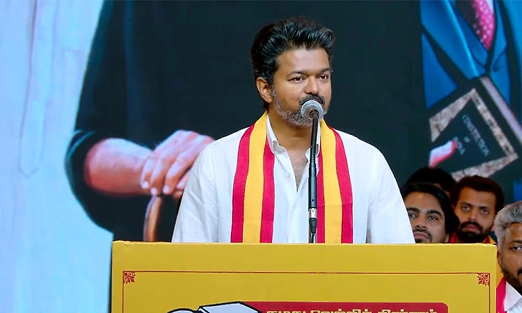 AINRC-BJP alliance 'exhausted', DMK-Cong 'confused' says Vijay, urges Pondy voters to shun both