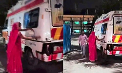 ರೋಗಿಯ ರಕ್ತದ ಕಲೆ ತೊಳೆಯಲು ಪತ್ನಿಗೆ ಫರ್ಮಾನು! ಆಂಬುಲೆನ್ಸ್ ಸಿಬ್ಬಂದಿ ವಜಾ