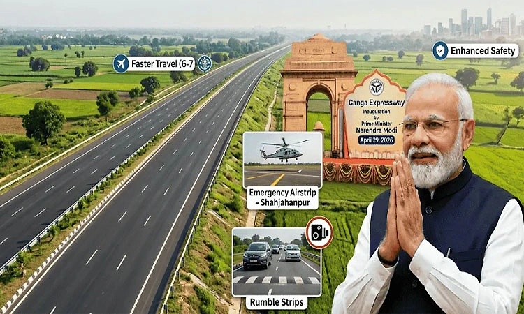 Ganga Expressway: 594 ಕಿಲೋ ಮೀಟರ್‌ ಉದ್ದದ ಗಂಗಾ ಎಕ್ಸ್‌ ಪ್ರೆಸ್‌ ವೇ ಉದ್ಘಾಟನೆ