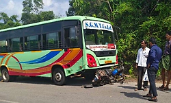 ಬಾಳ್ಕಟ್ಟು: ಬಸ್ -ಬೈಕ್‌ ಢಿಕ್ಕಿ; ಸವಾರ ಸಾವು