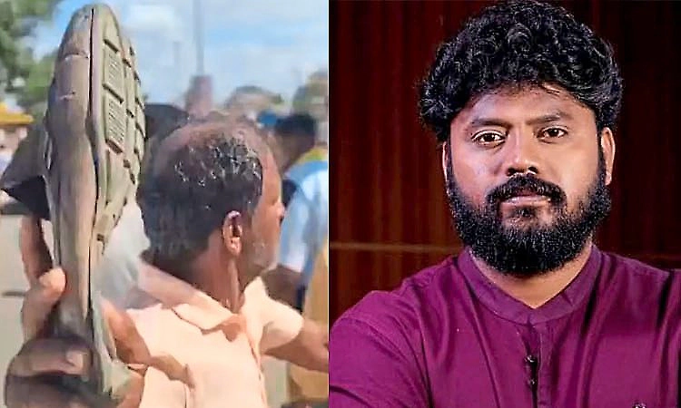 Shoe thrown at Pradeep Eshwar: Four arrested