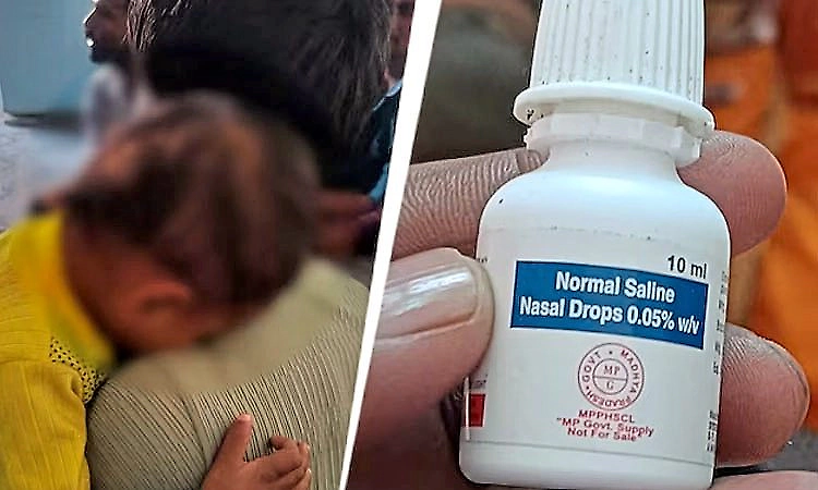 Toddler loses vision after doctors allegedly use nasal drops in eyes