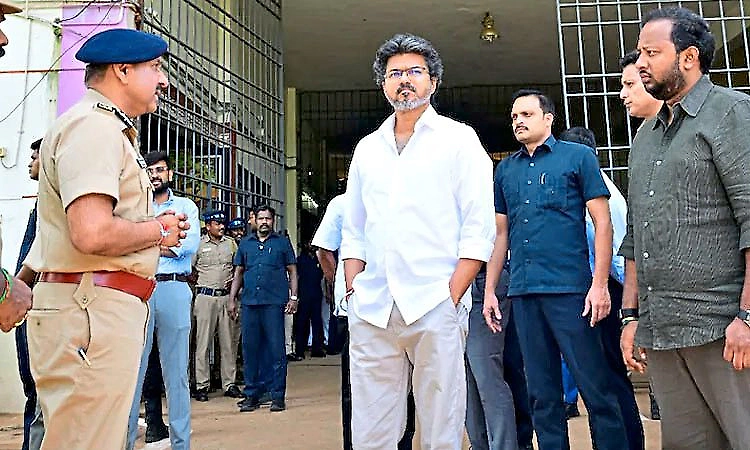 Tamil Nadu CM Vijay makes surprise prison visit, interacts with inmates