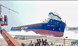 MV Hansa Anholt: ಮಂಗಳೂರು ನಿರ್ಮಿತ ಎರಡನೇ ಹಡಗು ಹಸ್ತಾಂತರ