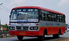 ಉಜಿರೆ: ಫುಟ್‌ಪಾತ್‌ಗೆ ನುಗ್ಗಿದ ಬಸ್‌