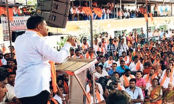 ವಿಶ್ವ ಹಿಂದೂ ಪರಿಷತ್‌-ಬಜರಂಗದಳ ವತಿಯಿಂದ ಬೃಹತ್‌ ಪ್ರತಿಭಟನೆ