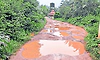 ಹದಗೆಟ್ಟ ಸೇನಾಪುರ- ನಾಡಗುಡ್ಡೆಯಂಗಡಿ ಸಂಪರ್ಕ ರಸ್ತೆ