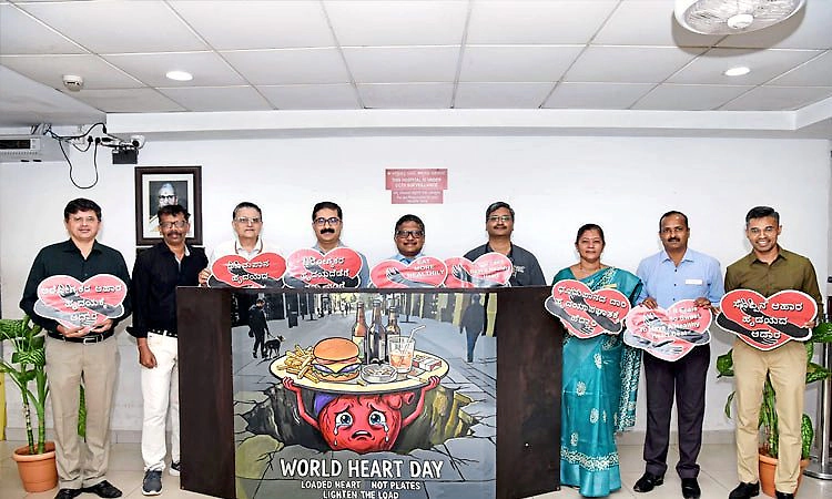 World Heart Day: ಕಸ್ತೂರ್ಬಾ ಆಸ್ಪತ್ರೆ ಮಣಿಪಾಲದಲ್ಲಿ ಹೃದಯ ಆರೋಗ್ಯ ಜಾಗೃತಿ ಶಿಲ್ಪ ಅನಾವರಣ
