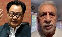 Extremely harmful to Indian democracy: Rijiju slams Naseeruddin Shah's 'dimagi naxal' video