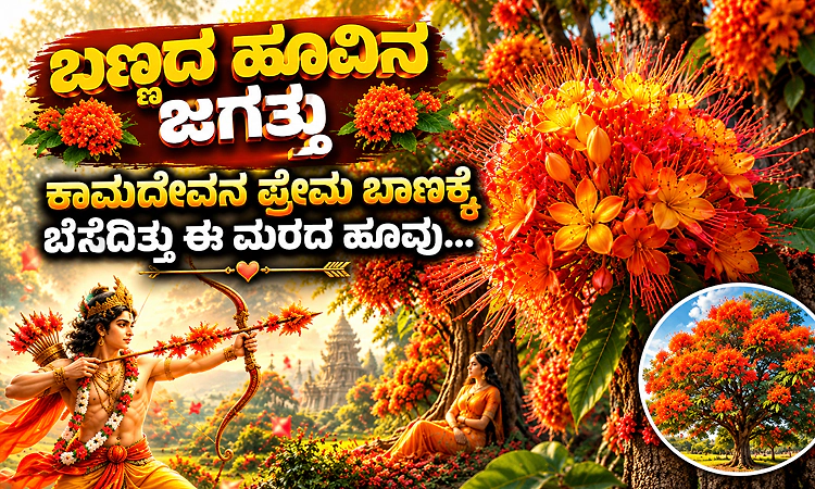 ಕಾಮದೇವನ ಪ್ರೇಮ ಬಾಣಕ್ಕೆ ಬೆಸೆದಿತ್ತು ಈ ಮರದ ಹೂವು...