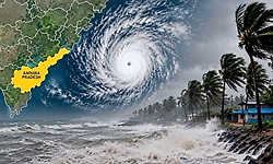 Cyclone: ಅರ್ನಬ್ ಚಂಡಮಾರುತದ ಅಬ್ಬರಕ್ಕೆ ಆಂಧ್ರ ತತ್ತರ... 4,600 ಕೋಟಿ ನಷ್ಟ ಅಂದಾಜು