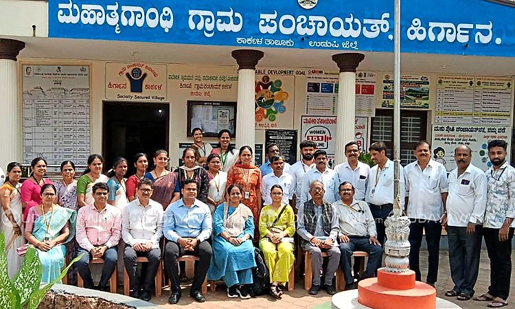 Karkala: ರಾಷ್ಟ್ರೀಯ ಪಂಚಾಯತ್ ಪುರಸ್ಕಾರದ ಅರ್ಹತಾ ಸುತ್ತಿಗೆ ಹಿರ್ಗಾನ ಗ್ರಾ.ಪಂ. ಆಯ್ಕೆ